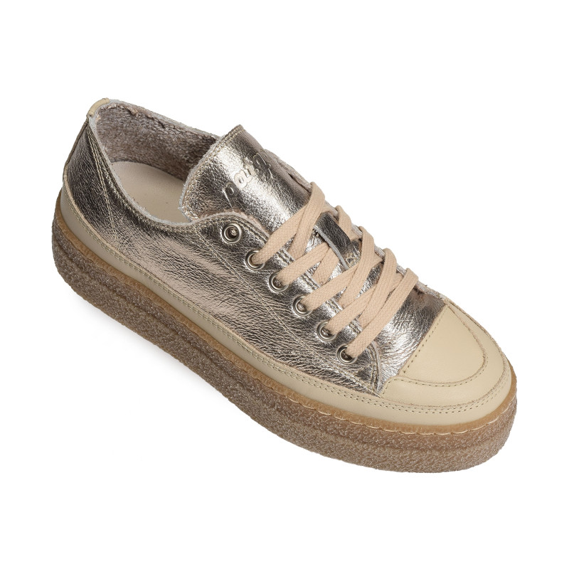 MYO PLATO Beige Platine, Sneakers basses Patgoa