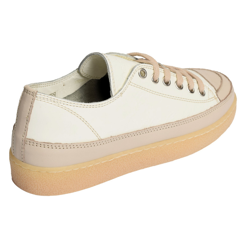 MYO Beige Blanc, Sneakers basses Patgoa