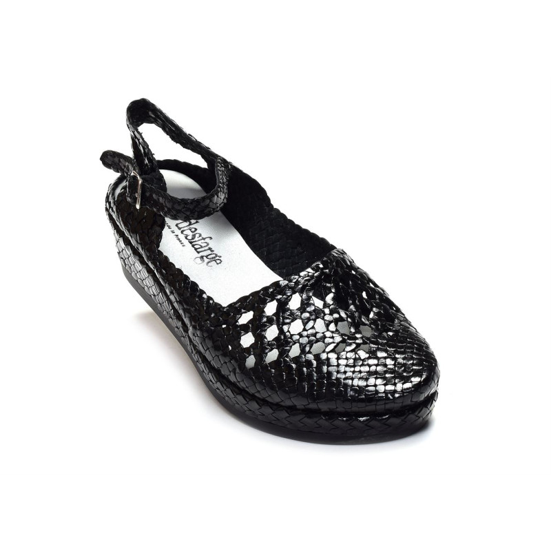 TOMAN Noir, Slingback Yves Desfarge