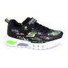 FLEX GLOW Noir, Baskets running Skechers