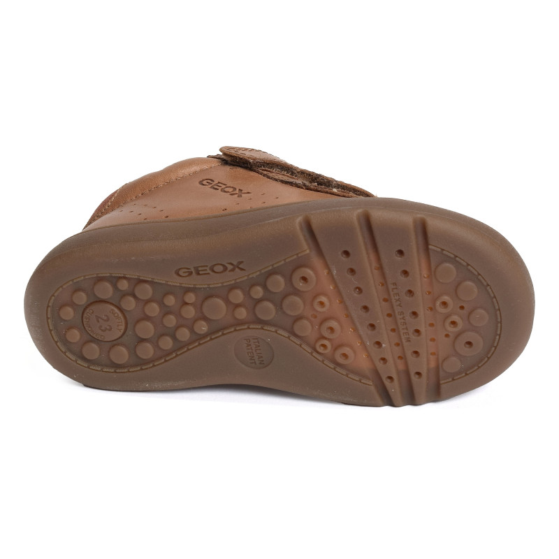 B BIGLIA BD Cognac, Chaussures à Scratch Geox