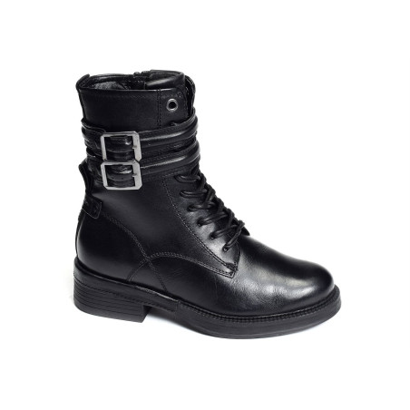 25243 Noir, Bottines & Boots Tamaris