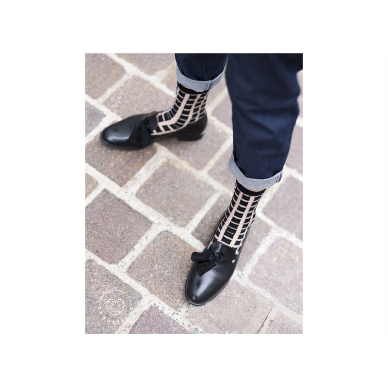 GINZA Noir, Chaussettes St Eustache