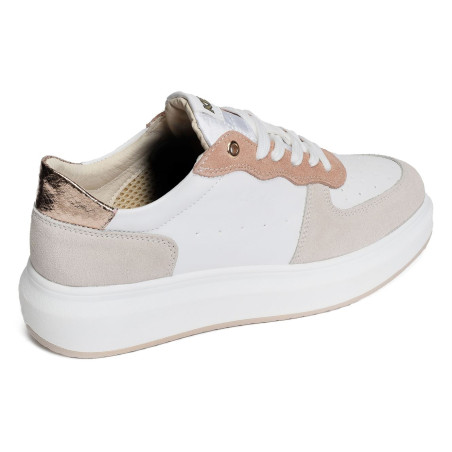 SINISA Blanc Beige, Sneakers basses Keys