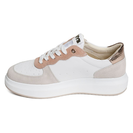 SINISA Blanc Beige, Sneakers basses Keys