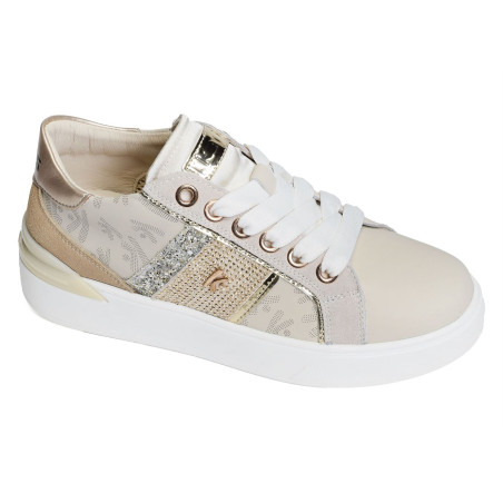 EDER Beige Or, Sneakers basses Keys