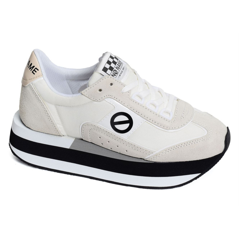 BOOM JOGGER Blanc Beige, Sneakers basses No Name