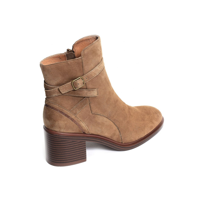 GOMBO Taupe, Bottines Mam'zelle