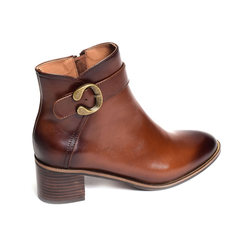 TIRIBA Marron, Bottines Mam'zelle