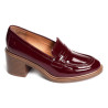 GOLDEN Verni Bordeaux, Mocassins Mam'zelle