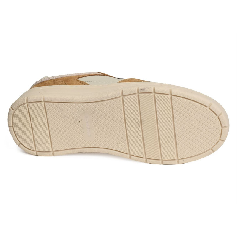 SMATCH SNEAKER Camel Blanc, Sneakers basses Schmoove