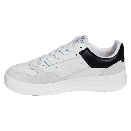 SMATCH NEW TRAINER Blanc Noir, Sneakers basses Schmoove