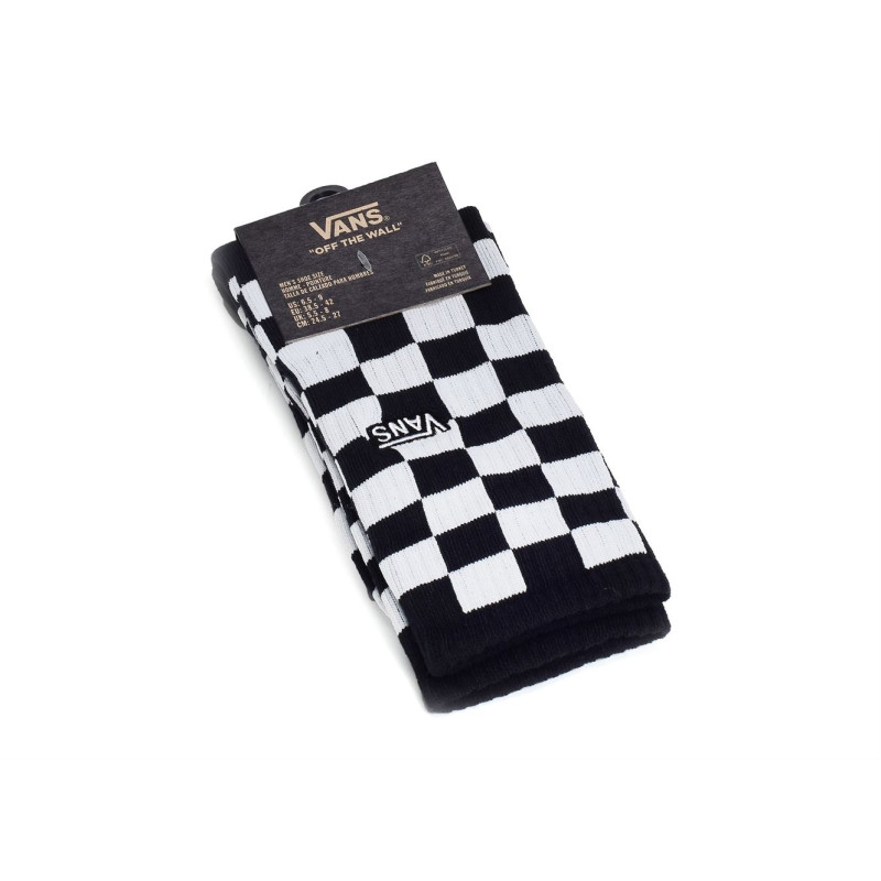 MN CHECKERBOARD II CREW Damier, Chaussettes Vans