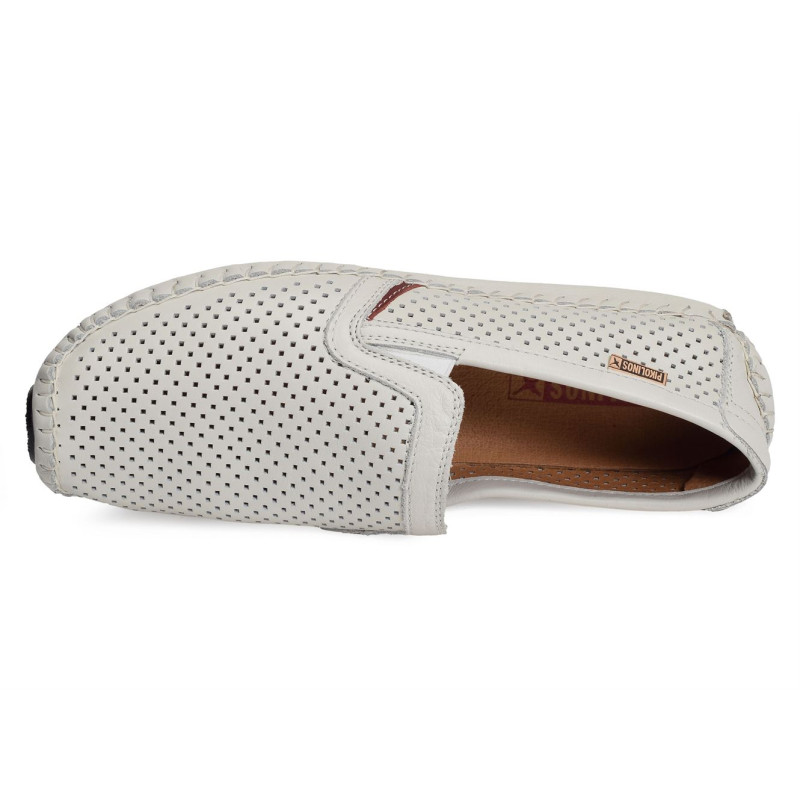 JEREZ 3100 Blanc, Mocassins Pikolinos