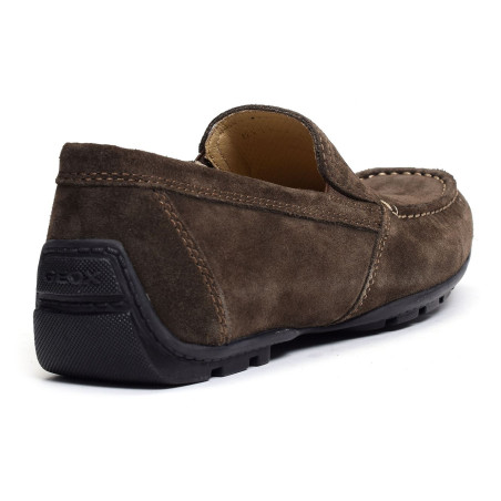 U MONER Marron, Mocassins Geox