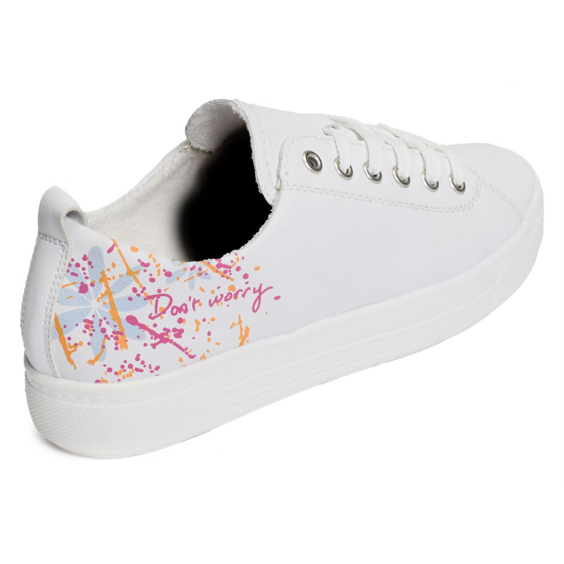 D0900 Blanc Rose, Sneakers basses Remonte