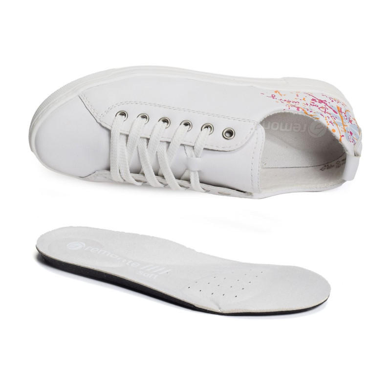 D0900 Blanc Rose, Sneakers basses Remonte