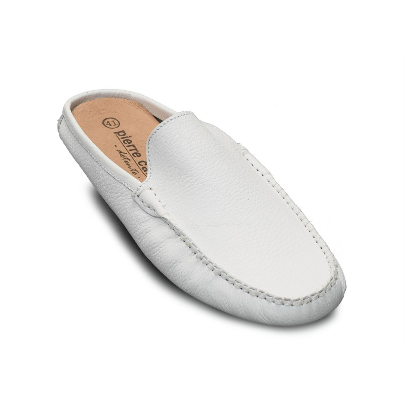 98870 Blanc, Mules Pierre Cardin