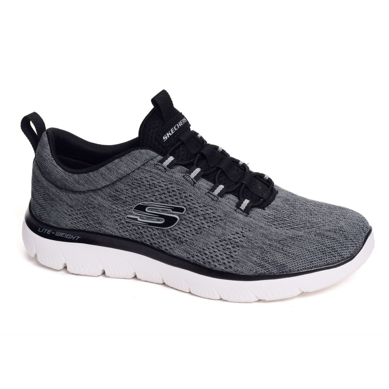 SUMMITS LOUVIN Gris, Baskets running Skechers