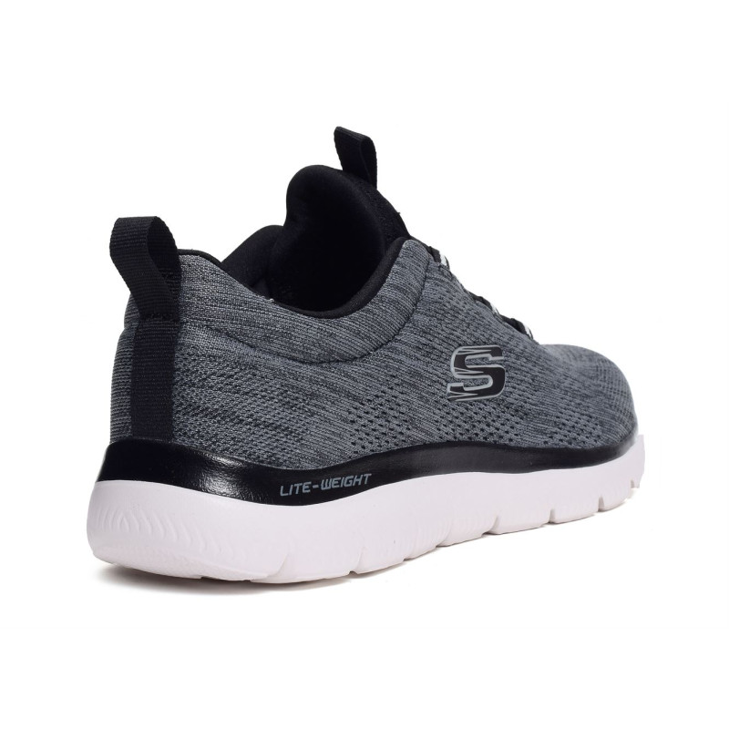 SUMMITS LOUVIN Gris, Baskets running Skechers