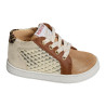 MOUSSE ZIP TOP Caramel, Chaussures à Lacets Pom d'Api