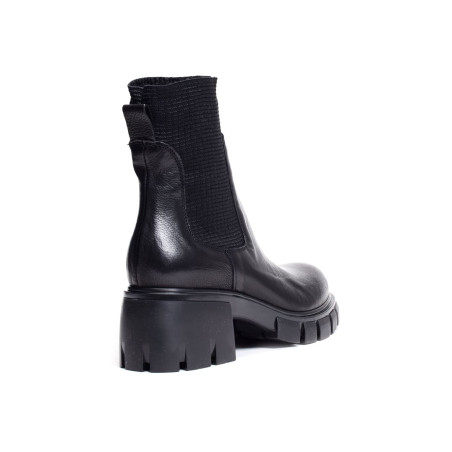 6424 Noir, Chelsea boots Fru.It