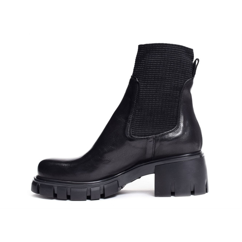 6424 Noir, Chelsea boots Fru.It