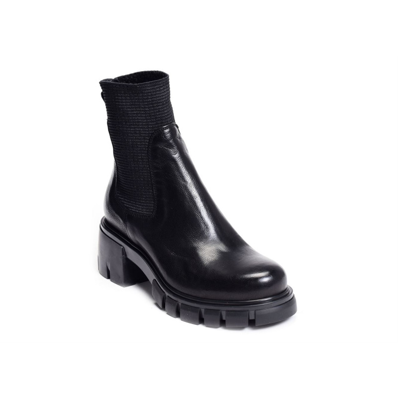 6424 Noir, Chelsea boots Fru.It