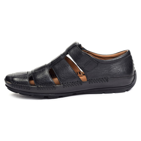 SAHORRE Noir, Mocassins TBS