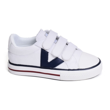 1065163 Blanc, Chaussures basses Victoria