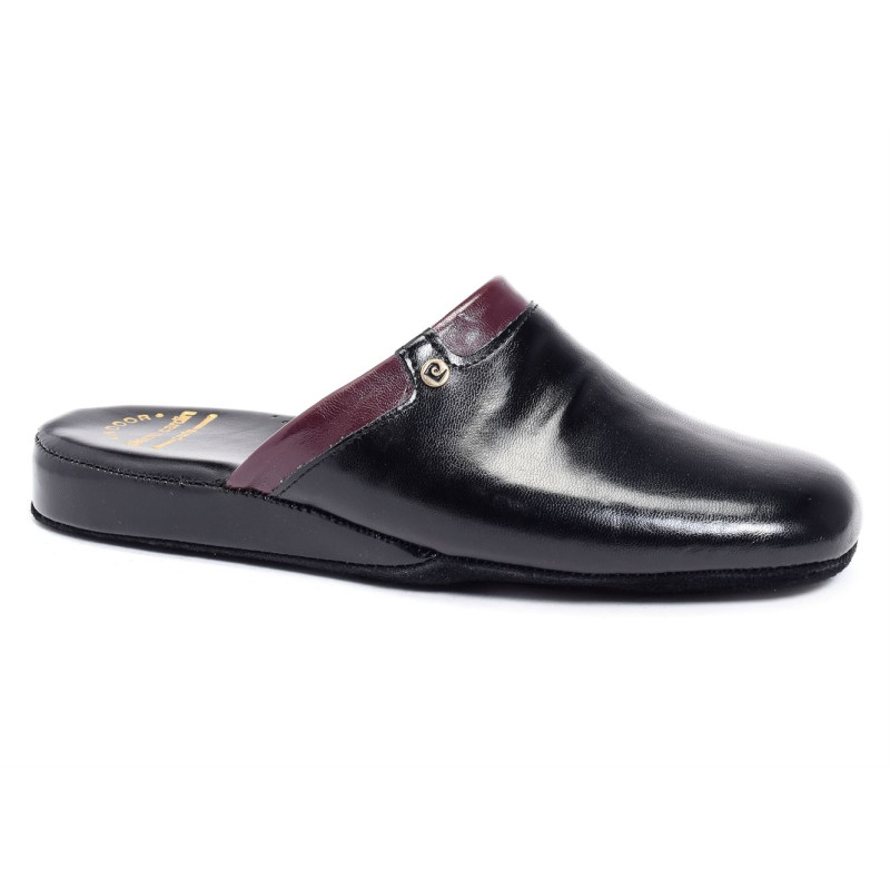 EHNA Noir, Mules Pierre Cardin