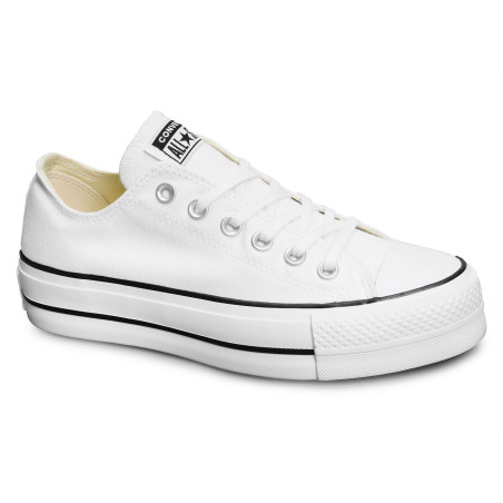 CHUCK TAYLOR PLATO Blanc, Chaussures basses Converse