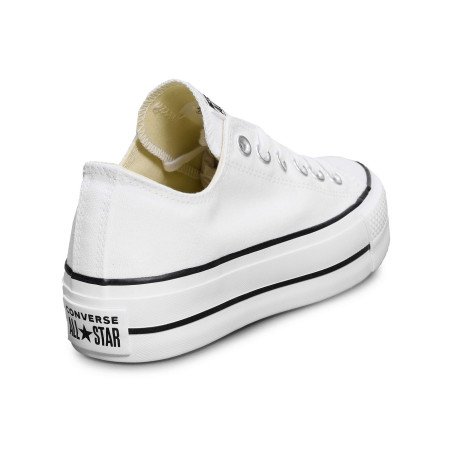 CHUCK TAYLOR PLATO Blanc, Chaussures basses Converse