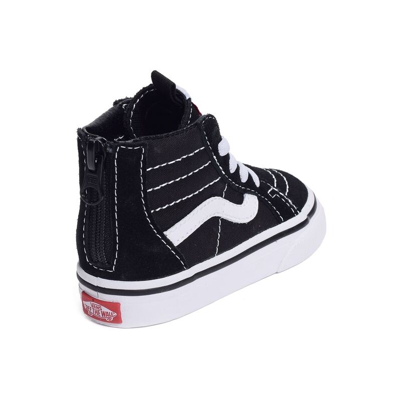 TD SK8 HI BB ZIP Noir, Baskets montantes Vans