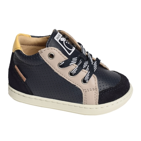 BOUBA ZIP BOX BOY Marine, Chaussures à Lacets Shoopom