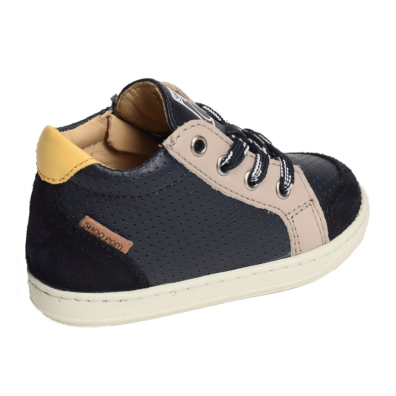 BOUBA ZIP BOX BOY Marine, Chaussures à Lacets Shoopom