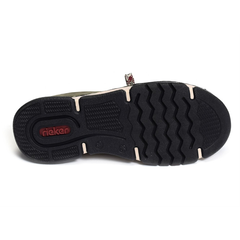 45973 Kaki, Sneakers basses Rieker