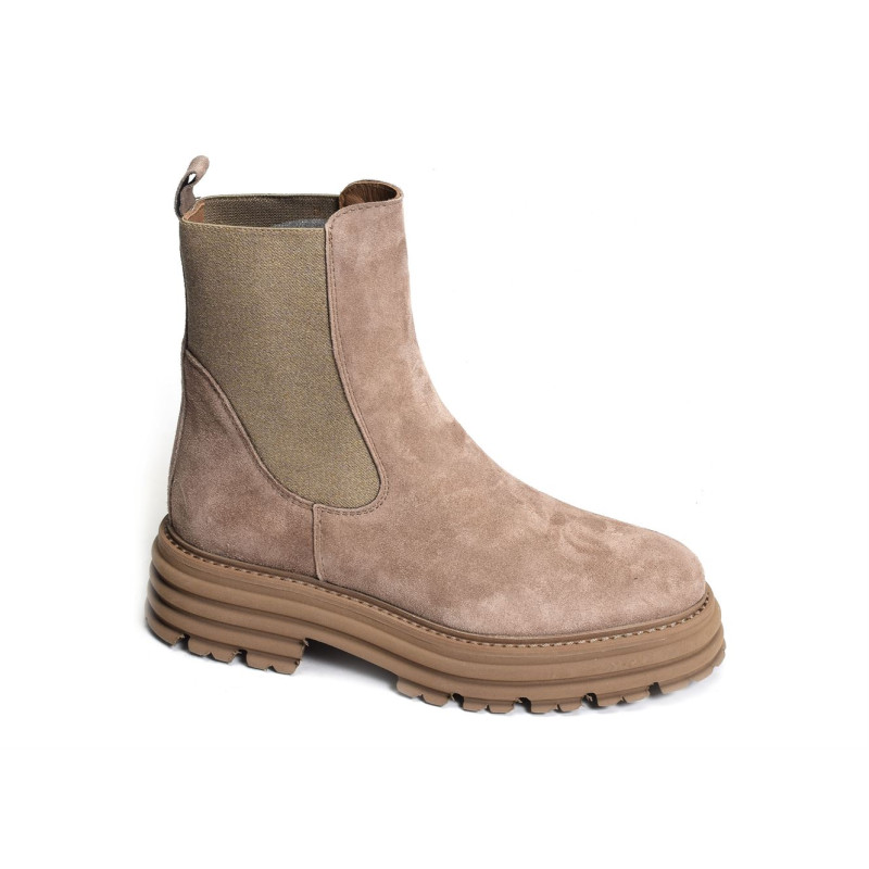 ALABAMA 2510 Tan, Chelsea boots Alpe