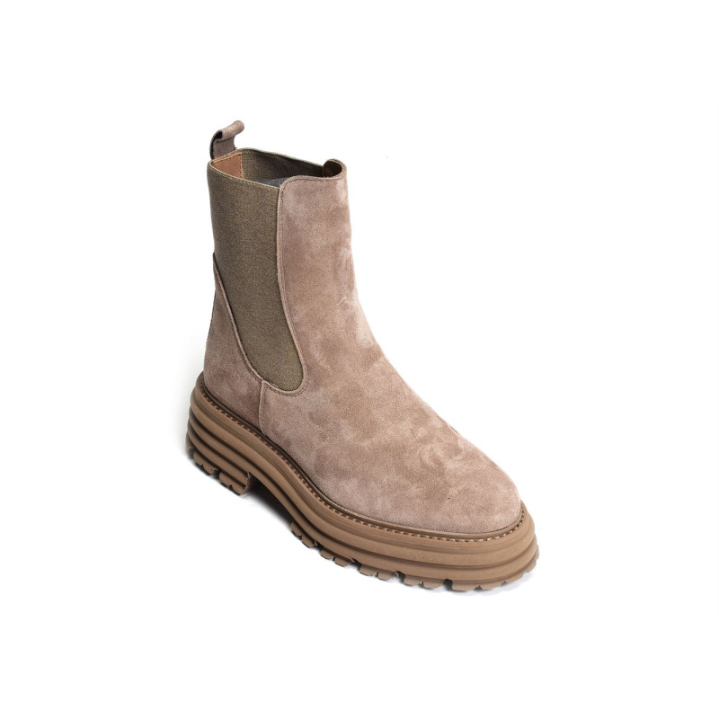 ALABAMA 2510 Tan, Chelsea boots Alpe