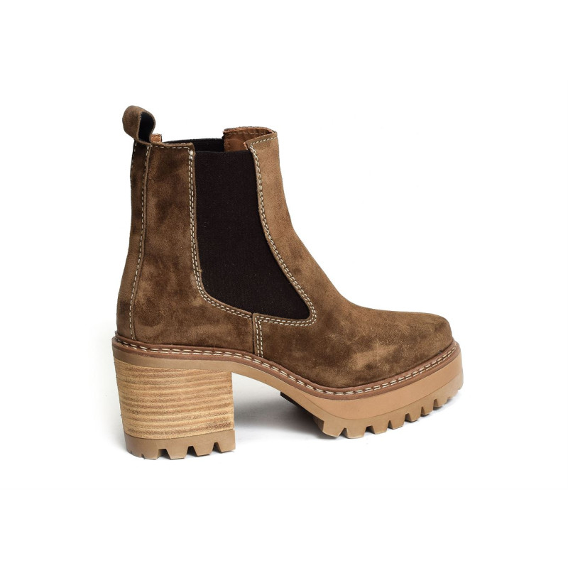 NEW AMELIE 2436 Marron, Chelsea boots Alpe