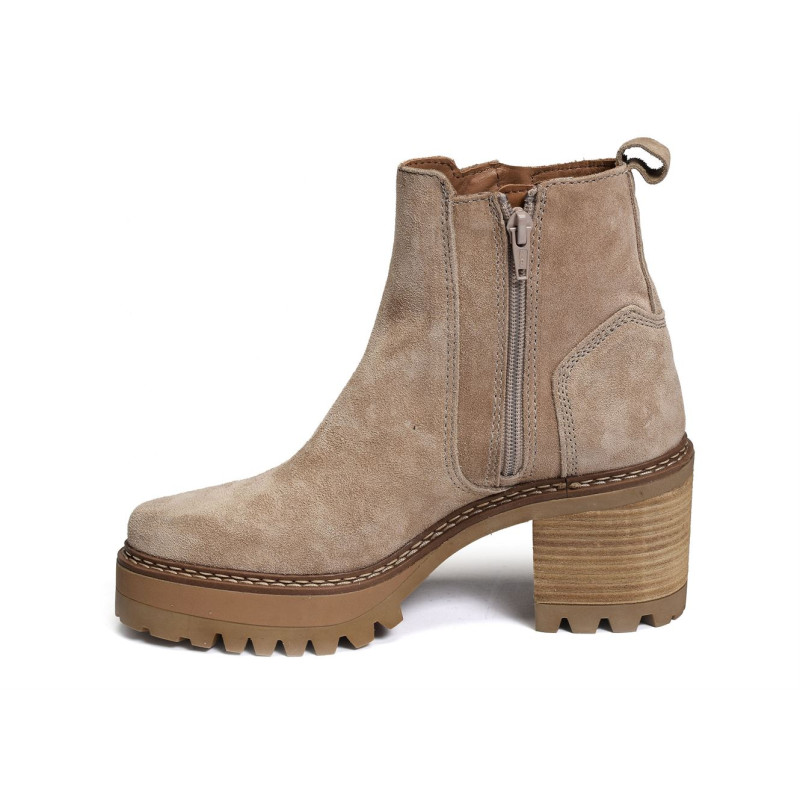 NEW AMELIE 2433 Beige, Bottines Alpe