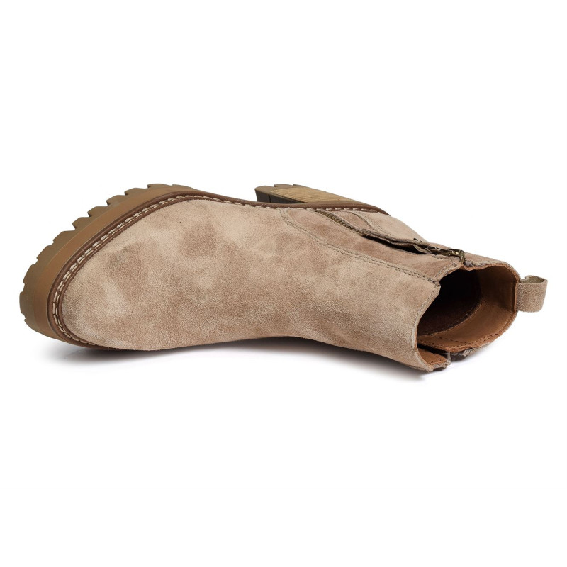 NEW AMELIE 2433 Beige, Bottines Alpe