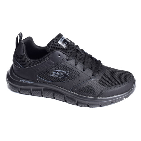 TRACK SYNTAC Noir, Baskets running Skechers