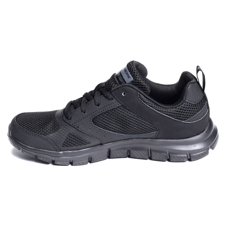 TRACK SYNTAC Noir, Baskets running Skechers