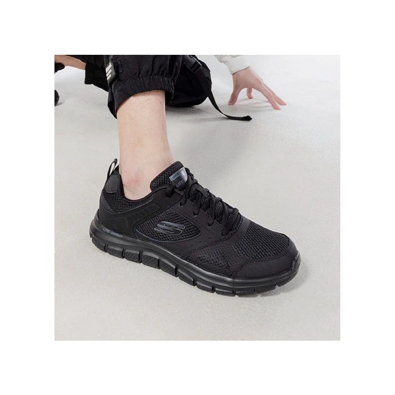 TRACK SYNTAC Noir, Baskets running Skechers