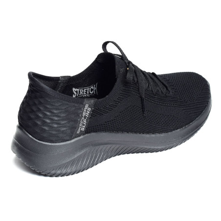 ULTRA FLEX 3.0 BRILLANT PATH Noir, Baskets running Skechers