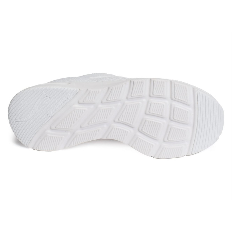 SKECH AIR COURT Blanc, Baskets running Skechers