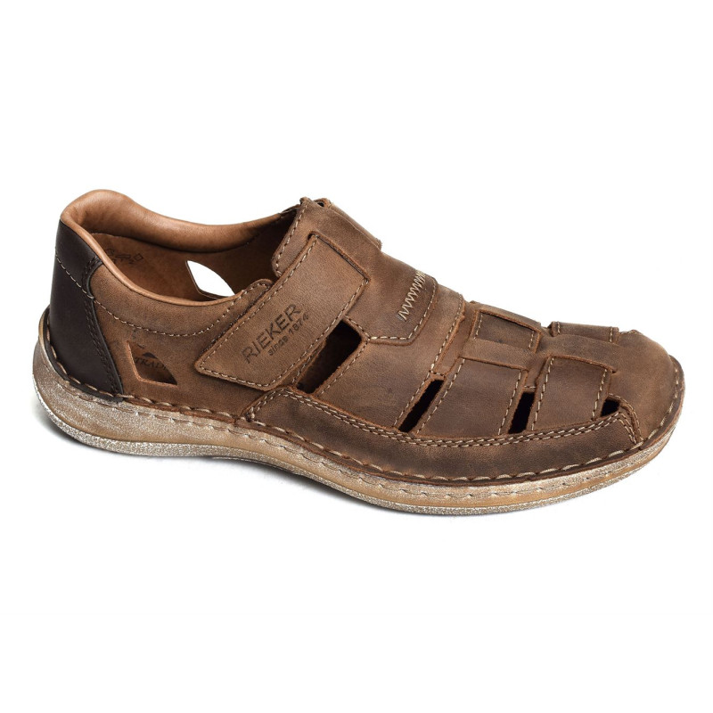 03078 Marron, Mocassins Rieker