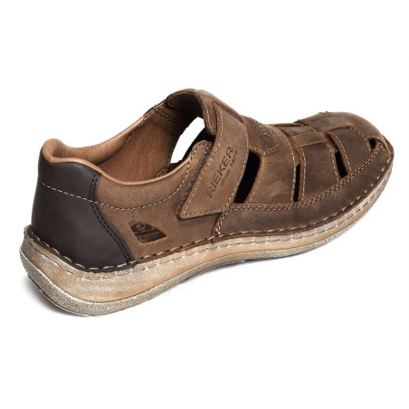 03078 Marron, Mocassins Rieker