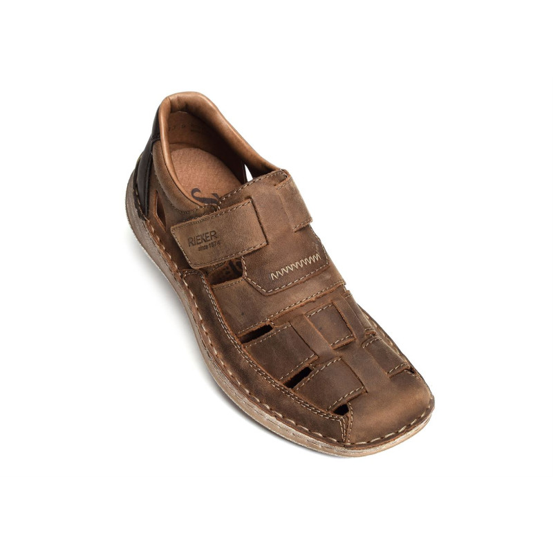 03078 Marron, Mocassins Rieker